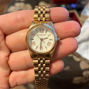 Michael Kors Rose gold watch